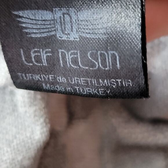 Leif Nelson Sweater Textured Grey Camo XL - Picture 4 of 7